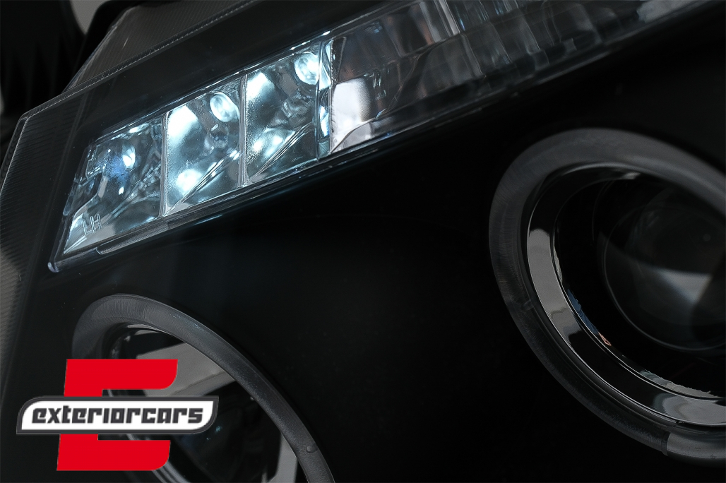 Prednja svjetla Angel Eyes (crna) / Toyota Hilux (2005-2011) - Slika 16