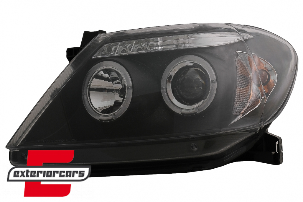 Prednja svjetla Angel Eyes (crna) / Toyota Hilux (2005-2011) - Slika 17