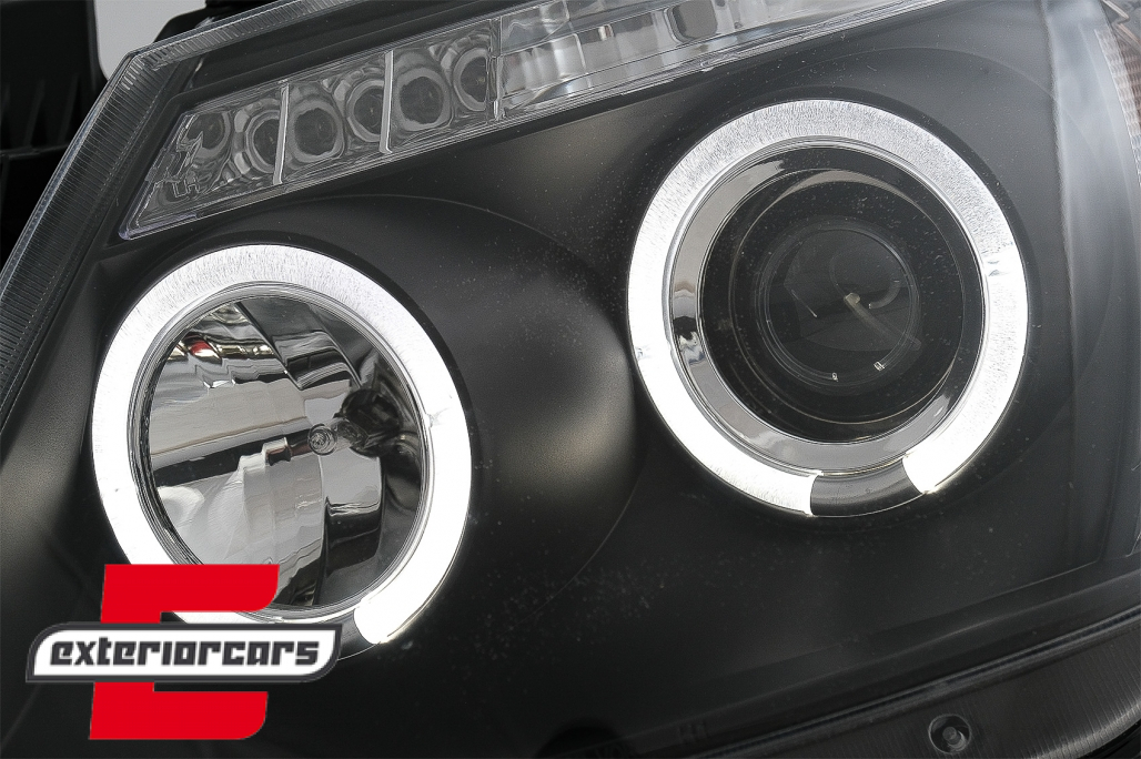 Prednja svjetla Angel Eyes (crna) / Toyota Hilux (2005-2011) - Slika 4