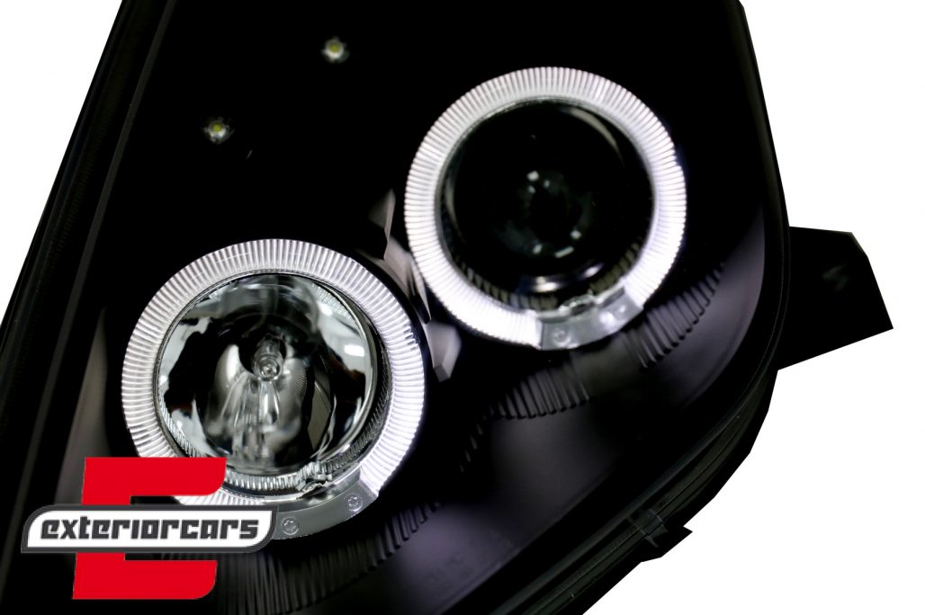 Prednja svjetla Angel Eyes (crna) / Toyota Celica T230 (1999-2005) - Slika 9