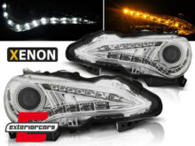 LED prednja svjetla TruDRL Xenon (chrome) / Toyota GT86 (2012-2016)