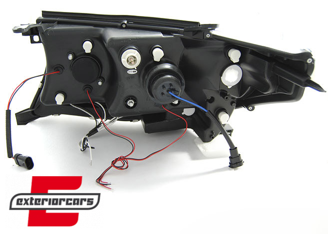 Prednja svjetla Angel Eyes (chrome) / Toyota Land Cruiser FJ200 (2007-2012) - Slika 4