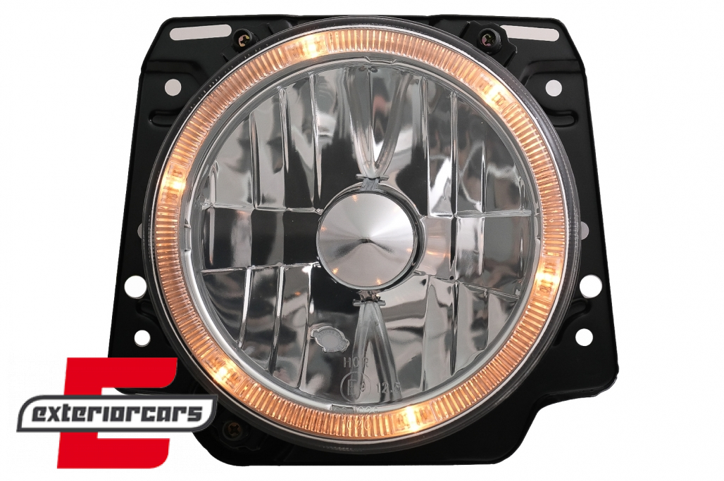 Prednja svjetla Angel Eyes (chrome) / Volkswagen Golf 2 (08.1983-08.1991) - Slika 3