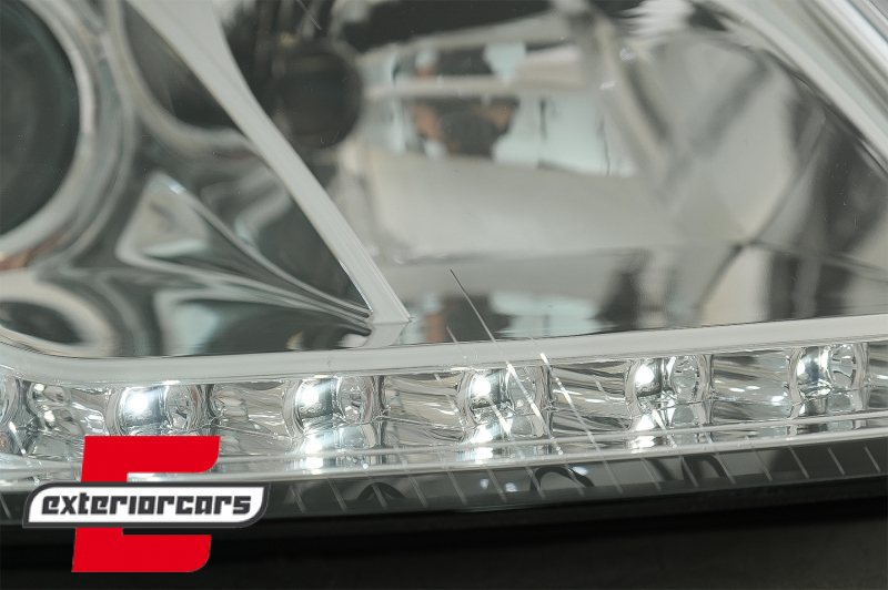 Prednja svjetla LED DayLight (chrome) / Volkswagen Passat B5 3BG (09.2000-03.2005) - Slika 6