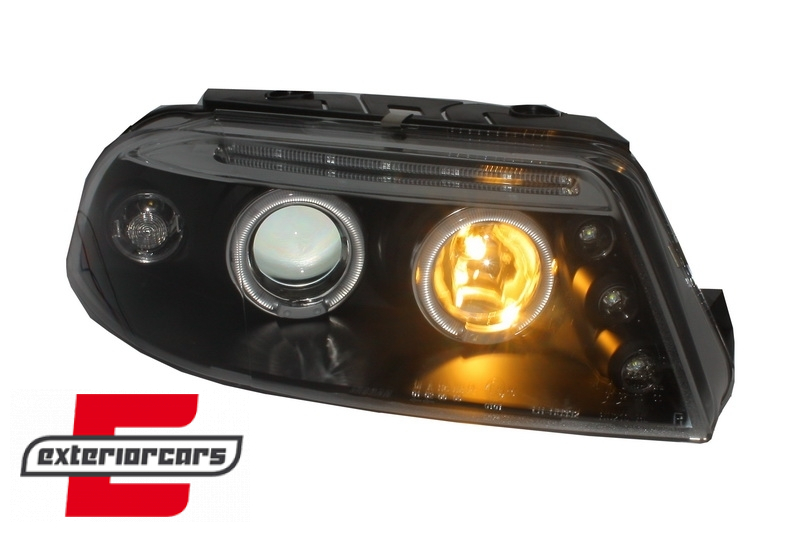Prednja svjetla Angel Eyes (crna) / Volkswagen Passat B5 3BG (09.2000-03.2005) - Slika 5