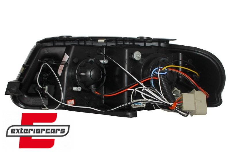 Prednja svjetla Angel Eyes (crna) / Volkswagen Passat B5 3BG (09.2000-03.2005) - Slika 8
