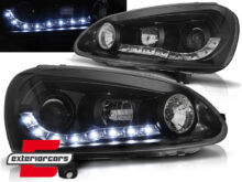 LED prednja svjetla DayLight (crna) / Volkswagen Golf 5 (2003-2008)
