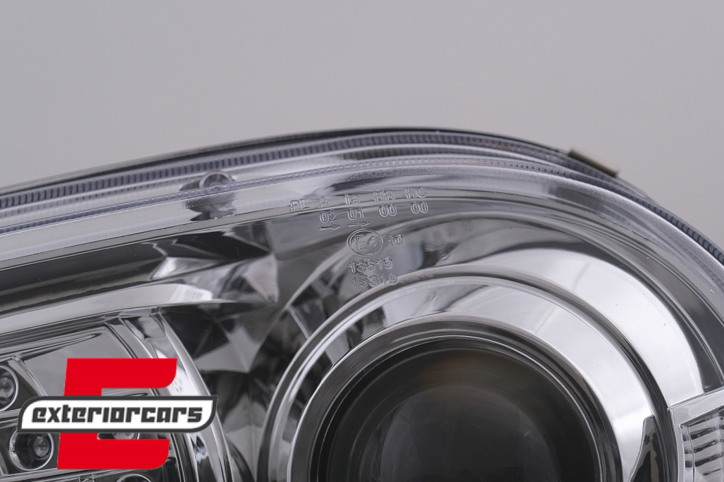 LED prednja svjetla DayLight LED žmigavci (chrome) / VW Golf 4 (1997-2005) - Slika 6