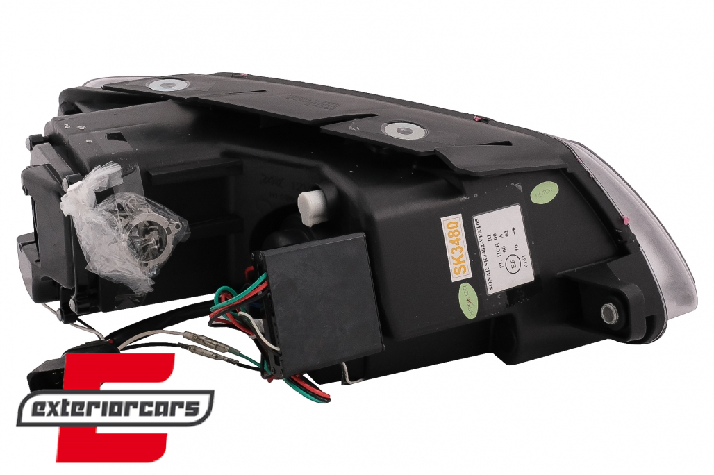 Prednja svjetla LED DayLight (crna) / Volkswagen Passat B6 3C (03.2005-2010) - Slika 10