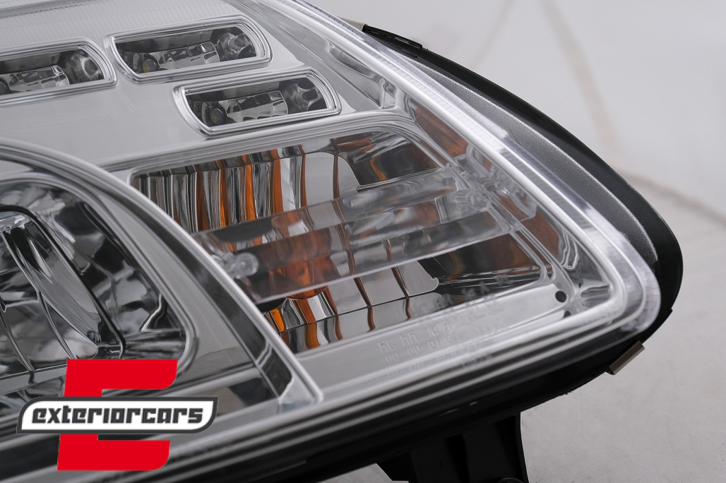 Prednja svjetla LED DayLight (chrome) / VW Caddy (2003-2010) Touran I (2003-2006) - Slika 4