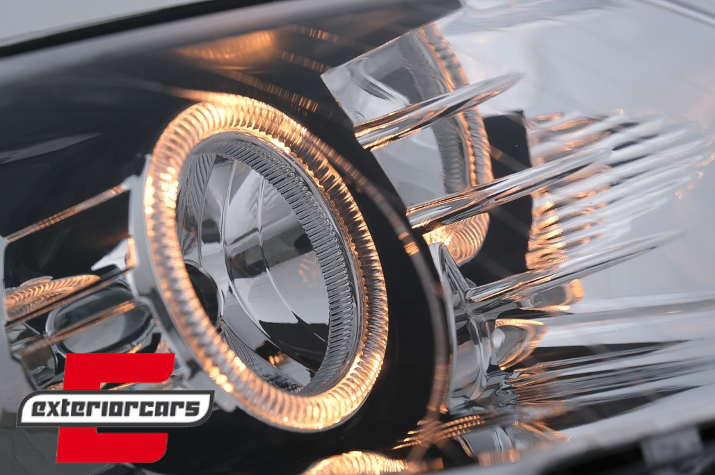 Prednja svjetla Angel Eyes (chrome) / Volkswagen Passat B6 3C (03.2005-2010) - Slika 3