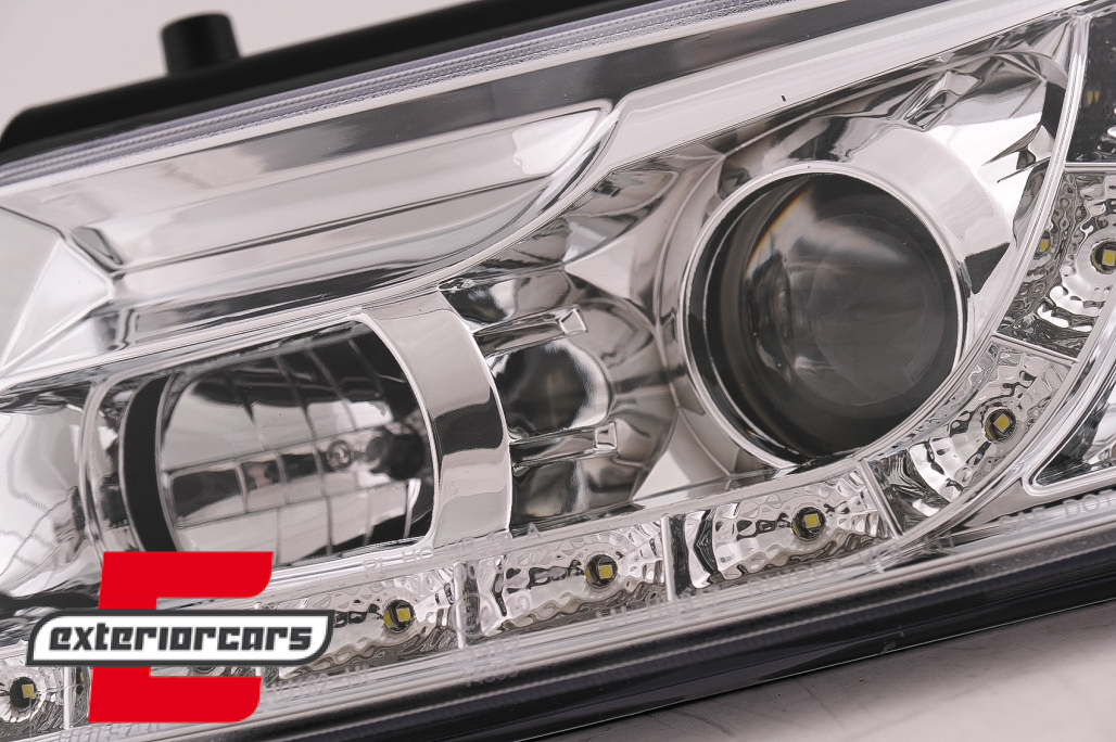 Prednja svjetla LED DayLight (chrome) / Volkswagen Passat B5 3B (11.1996-08.2000) - Slika 14