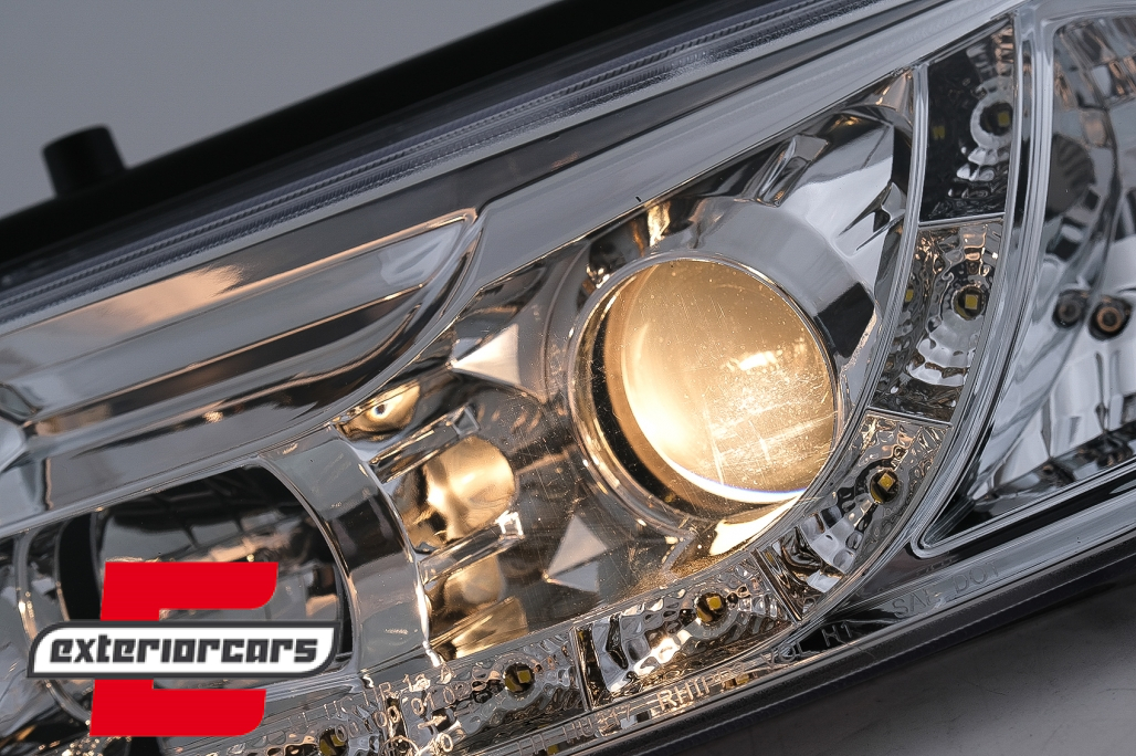 Prednja svjetla LED DayLight (chrome) / Volkswagen Passat B5 3B (11.1996-08.2000) - Slika 8