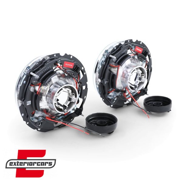 Prednja svjetla Angel Eyes (chrome) / VW Caddy I (1982-1992) Jetta I (1979-1984) - Slika 5