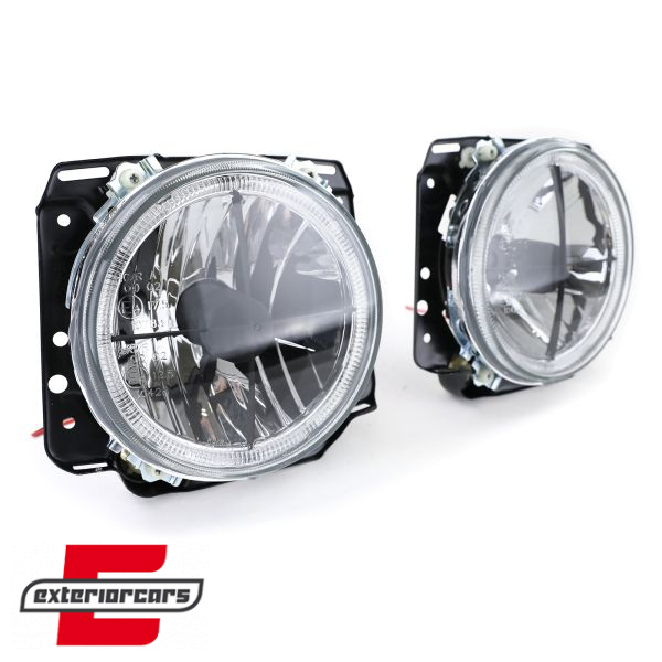 Prednja svjetla Angel Eyes (chrome) / Volkswagen Golf 2 (08.1983-08.1991) - Slika 3