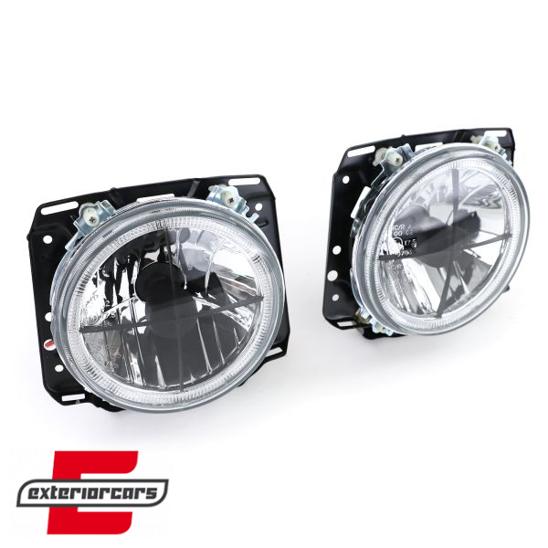 Prednja svjetla Angel Eyes (chrome) / Volkswagen Golf 2 (08.1983-08.1991) - Slika 4