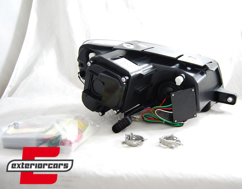 Prednja svjetla LED True DRL (chrome) / Volkswagen Passat B6 3C (03.2005-2010) - Slika 2