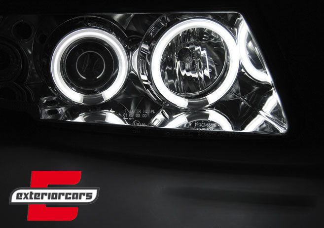 Prednja svjetla CCFL Angel Eyes (chrome) / Volkswagen Passat B5 3B (11.1996-08.2000) - Slika 2