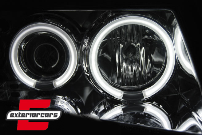 Prednja svjetla CCFL Angel Eyes (chrome) / Volkswagen Passat B5 3B (11.1996-08.2000) - Slika 3