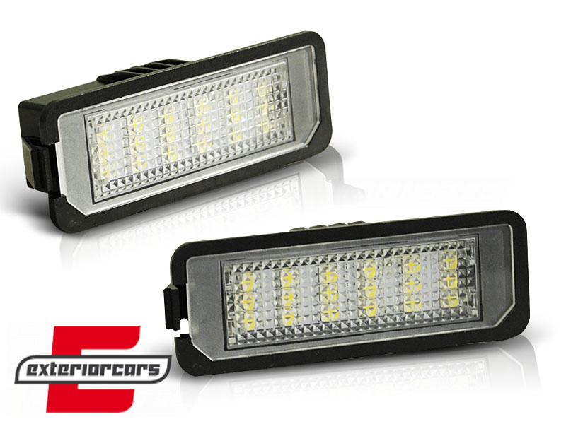 LED svjetla registarske tablice / VW Golf 4 5 Hatchback Passat B6 New Beetle Eos Phaeton Lupo Polo - Slika 2