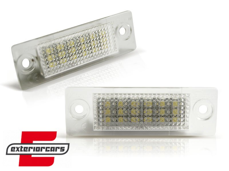 LED svjetla registarske pločice / VW Caddy Golf Plus Jetta Passat B5.5 Touran Passat B6 Karavan Transporter T5 ŠKODA Superb - Slika 2