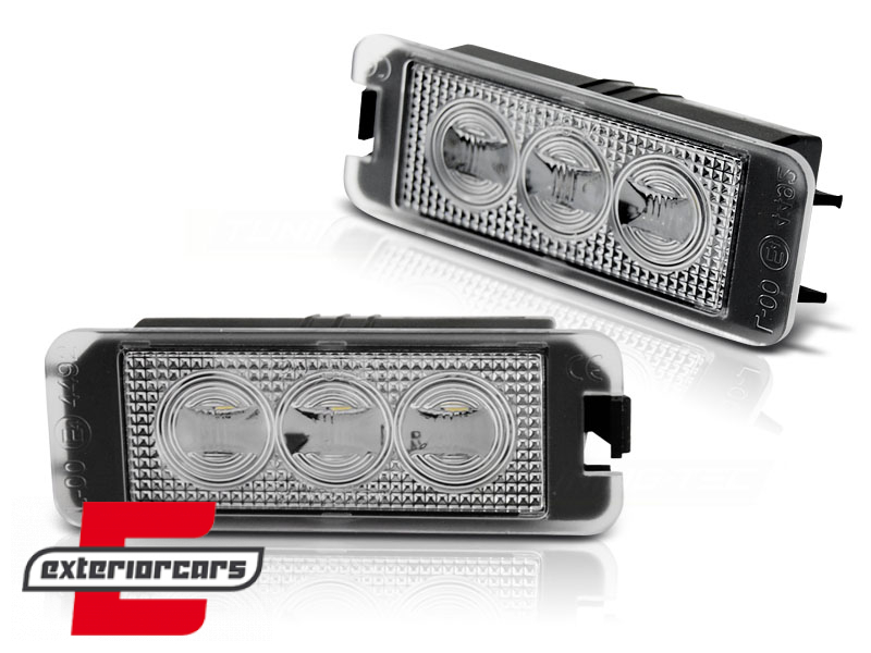 LED svjetla registarske tablice / VW Golf 4 5 6 7 Passat B6 Passat CC New Beetle Eos Phaeton Lupo Polo Scirocco - Slika 2