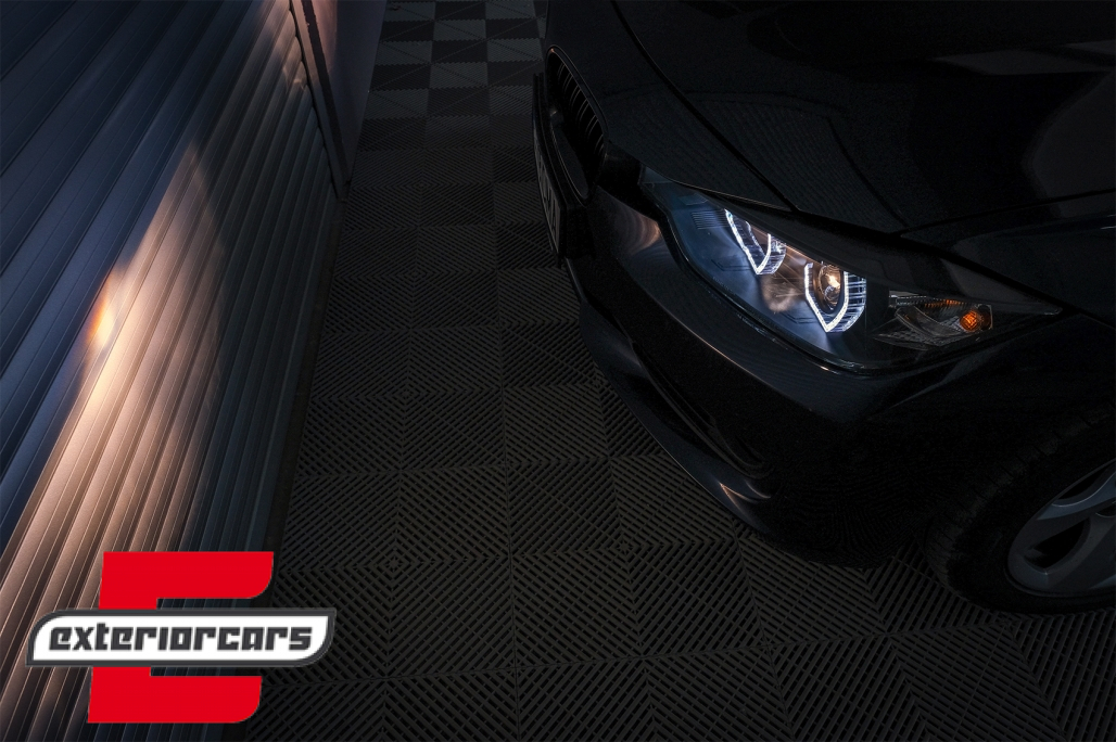 Prednja svjetla Angel Eyes LED DRL (crna) / BMW serije 3 F30 F31 limuzina karavan (10.2011-05.2015) - Slika 11