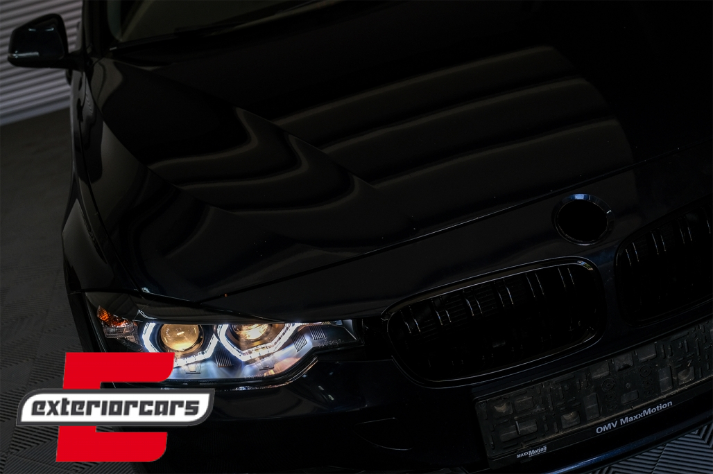 Prednja svjetla Angel Eyes LED DRL (crna) / BMW serije 3 F30 F31 limuzina karavan (10.2011-05.2015) - Slika 22