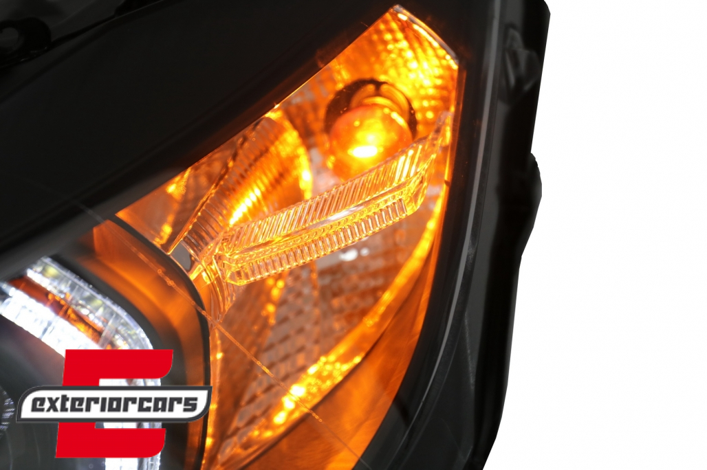 Prednja svjetla Angel Eyes LED DRL Xenon (crna) / BMW serije 3 F30 F31 limuzina karavan (10.2011-05.2015) - Slika 6