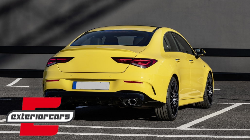 Difuzor zraka & nastavci auspuha CLA35 AMG dizajn / Mercedes CLA X118 Shooting Brake C118 Coupe Sport Line (2019-06.2025) - Slika 15