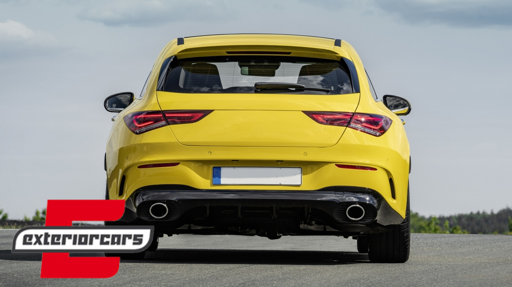 Difuzor zraka & nastavci auspuha CLA35 AMG dizajn / Mercedes CLA X118 Shooting Brake C118 Coupe Sport Line (2019-06.2025) - Slika 16