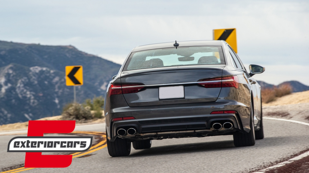 Difuzor zraka & nastavci auspuha S6 dizajn (mat crna) / Audi A6 C8 4K limuzina karavan (2018-2022) - Slika 14