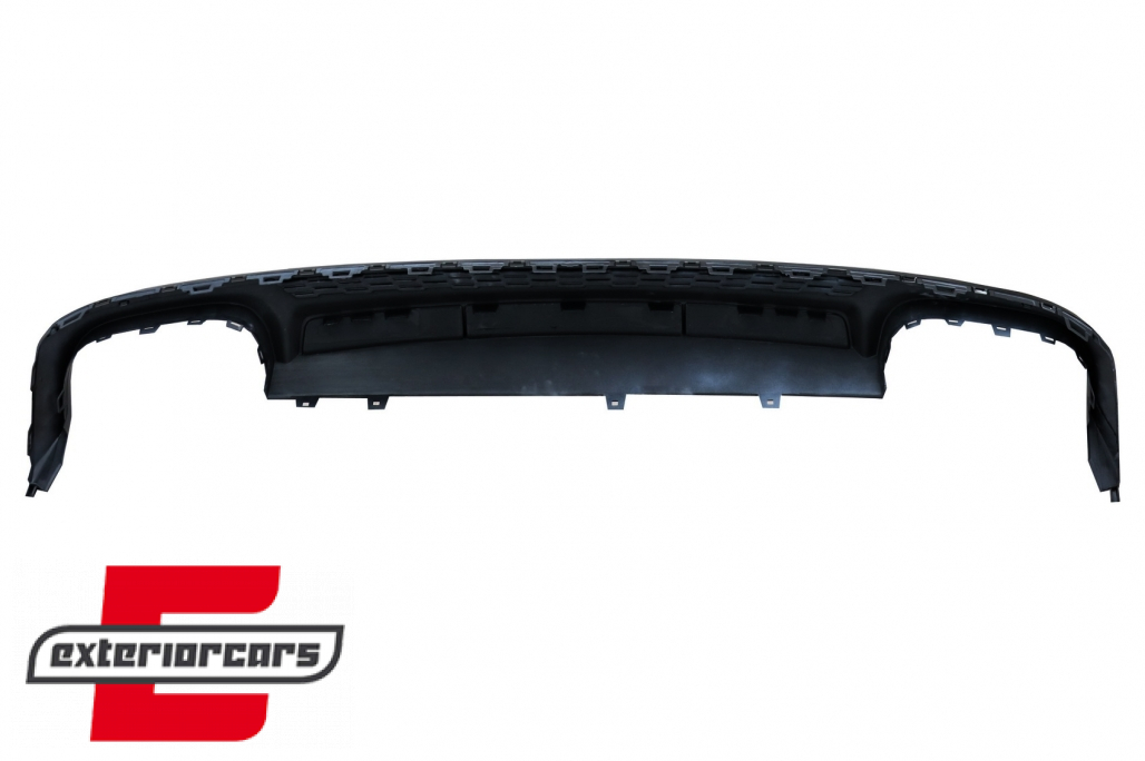 Difuzor zraka & nastavci auspuha S6 dizajn (mat crna) / Audi A6 C8 4K limuzina karavan (2018-2022) - Slika 6