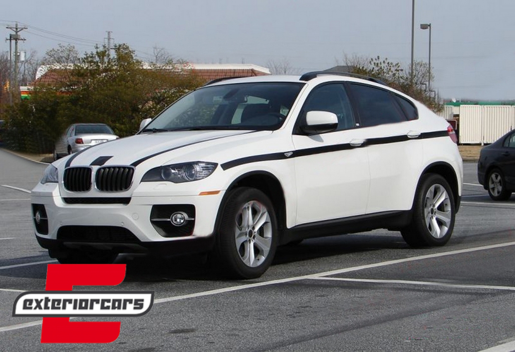 Krovni nosači (crna) / BMW X6 E71 E72 (2008-2015) - Slika 10