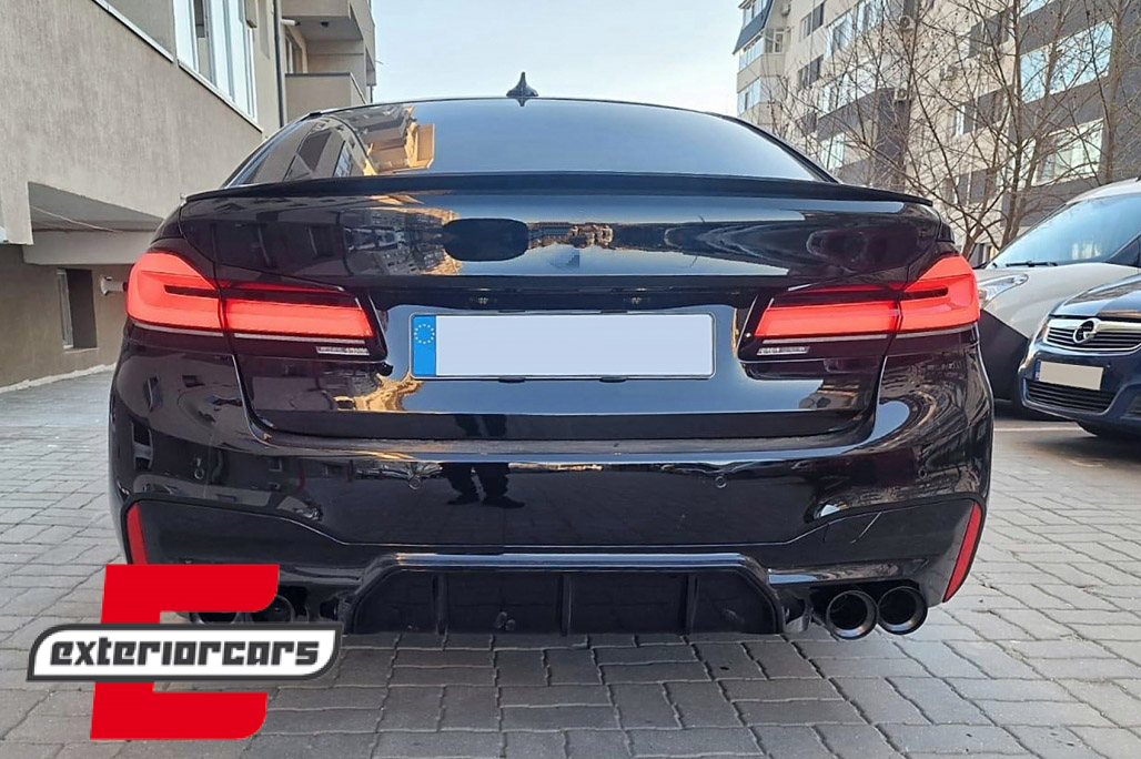 Nastavci auspuha 540i dizajn (crna) / BMW serije 5 G30 G31 G38 (2016-2020) serije 6 G32 (2016-2020) - Slika 12
