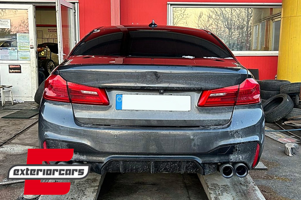 Nastavci auspuha 540i dizajn (crna) / BMW serije 5 G30 G31 G38 (2016-2020) serije 6 G32 (2016-2020) - Slika 13