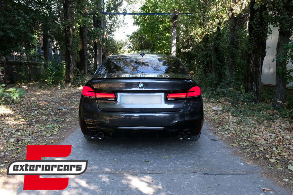 Nastavci auspuha 540i dizajn (crna) / BMW serije 5 G30 G31 G38 (2016-2020) serije 6 G32 (2016-2020) - Slika 15