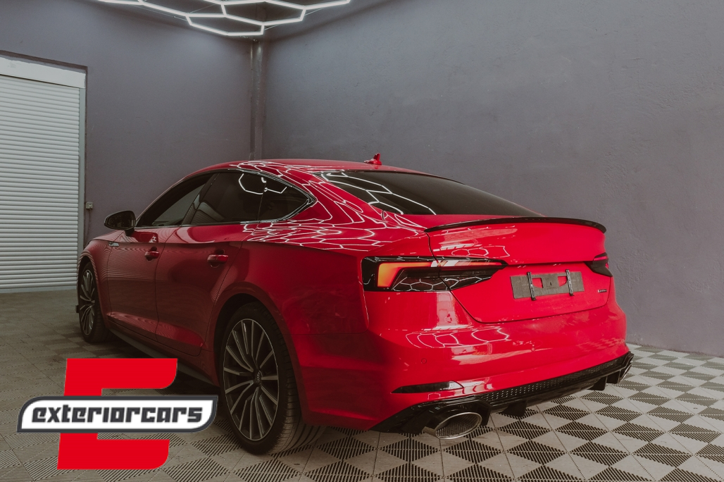 Nastavci auspuha RS dizajn (chrome) / Audi A4 B9 (2016-2019) A5 F5 (2017-2019) - Slika 11
