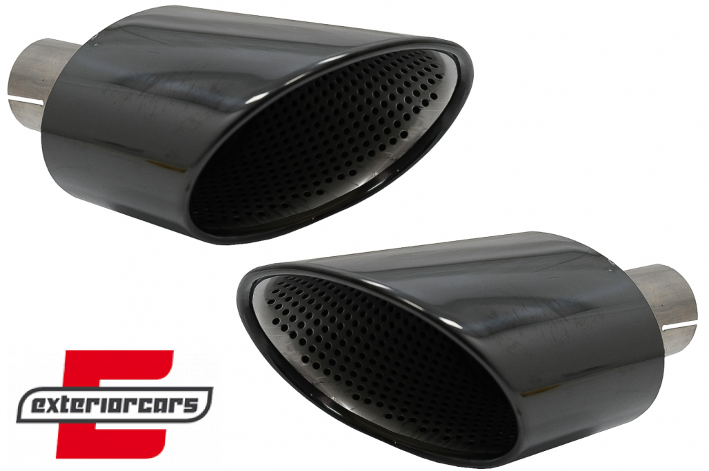 Nastavci auspuha RS dizajn (crna) / Audi A4 B9 (2016-2019) A5 F5 (2017-2019)
