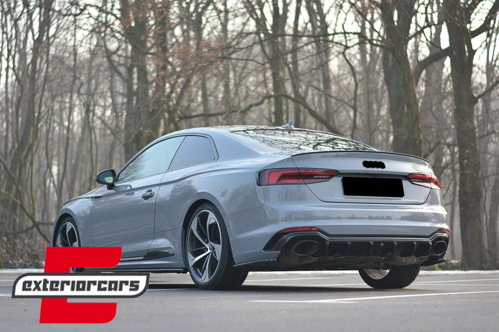 Nastavci auspuha RS dizajn (crna) / Audi A4 B9 (2016-2019) A5 F5 (2017-2019) - Slika 11