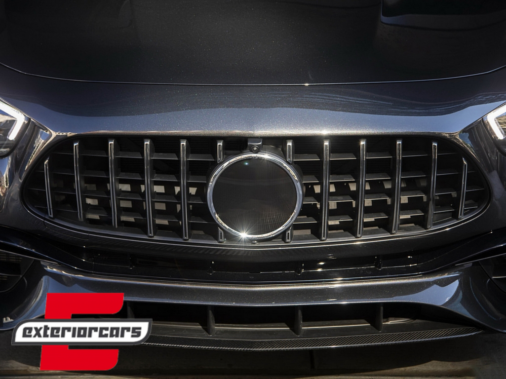 Prednja maska GT-R Panamericana dizajn (chrome) / Mercedes E-klasa Facelift W213 S213 C238 A238 Sport Line (2020-2023) - Slika 8
