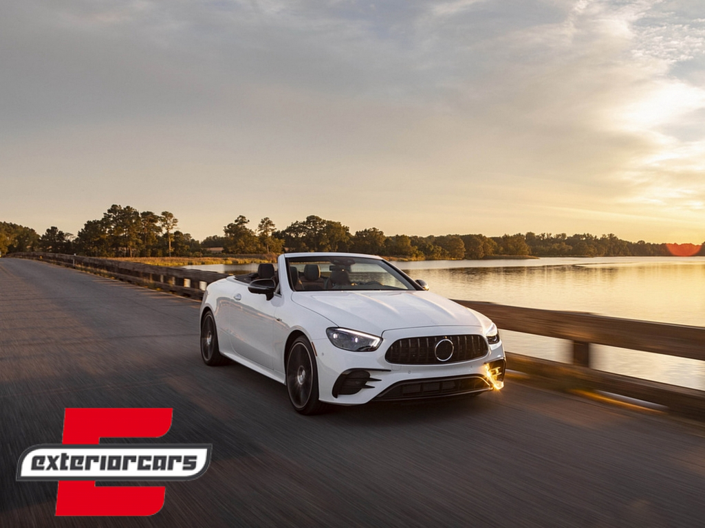 Prednja maska GT-R Panamericana dizajn (piano crna) / Mercedes E-klasa Facelift W213 S213 C238 A238 Sport Line (2020-2023) - Slika 5