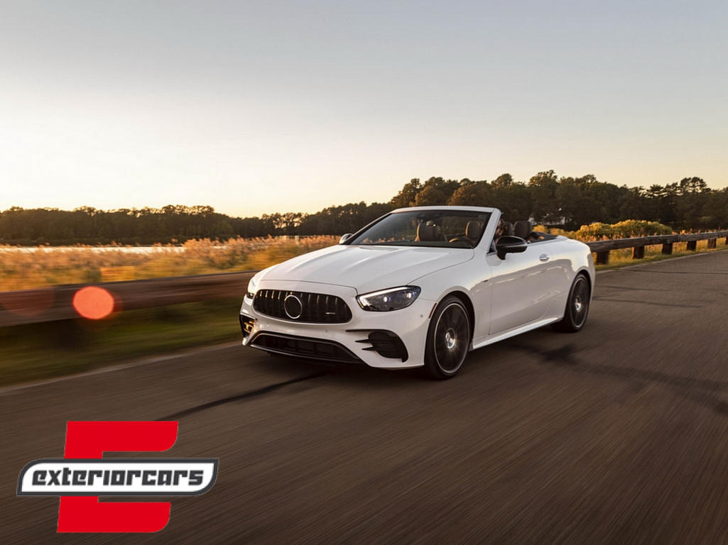 Prednja maska GT-R Panamericana dizajn (piano crna) / Mercedes E-klasa Facelift W213 S213 C238 A238 Sport Line (2020-2023) - Slika 6