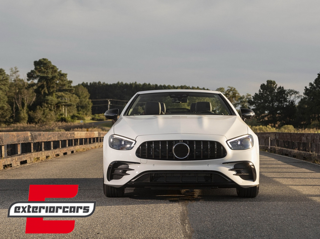 Prednja maska GT-R Panamericana dizajn (piano crna) / Mercedes E-klasa Facelift W213 S213 C238 A238 Sport Line (2020-2023) - Slika 7