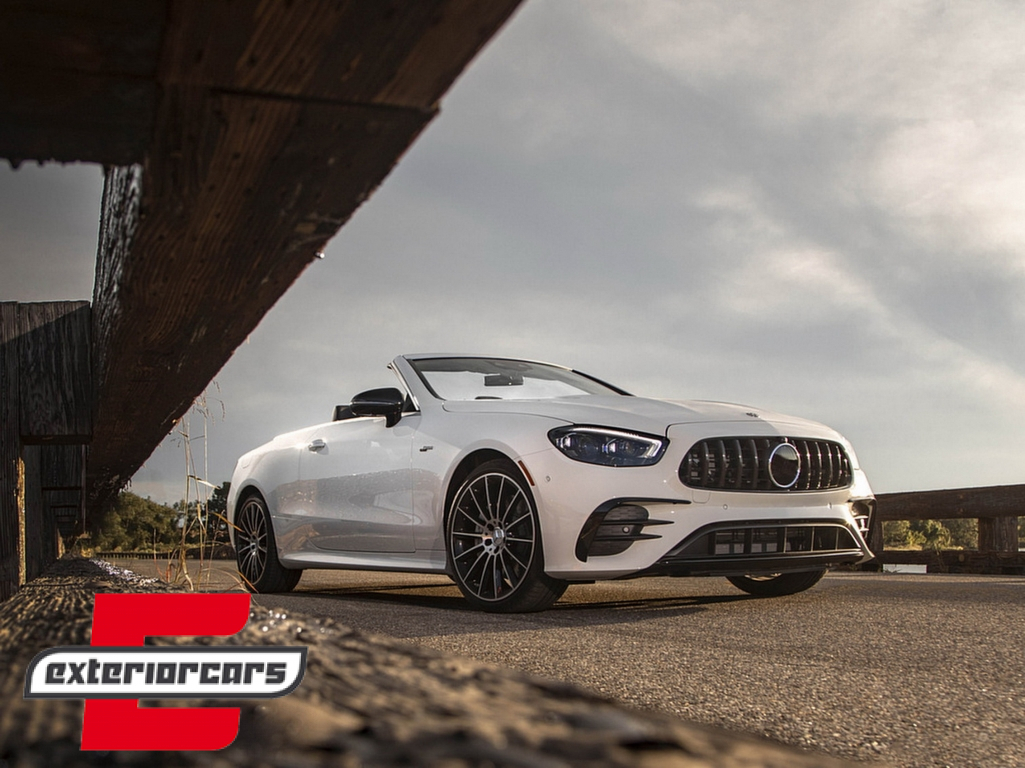 Prednja maska GT-R Panamericana dizajn (piano crna) / Mercedes E-klasa Facelift W213 S213 C238 A238 Sport Line (2020-2023) - Slika 8