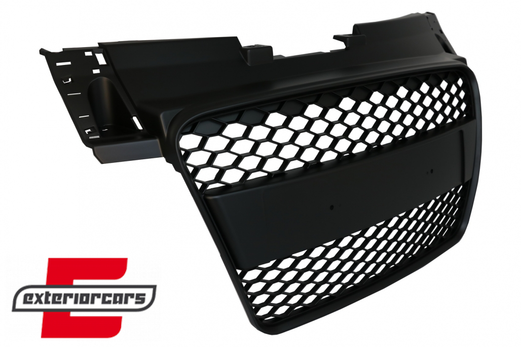 Prednja maska TTRS dizajn (mat crna) / Audi TT 8J (2006-2014) - Slika 2