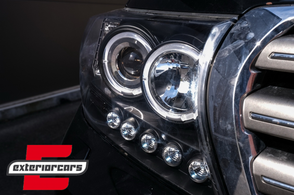Prednja svjetla Angel Eyes (crna) / Toyota Land Cruiser FJ200 (2007-2012) - Slika 12