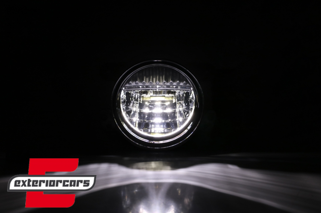 Full LED svjetla za maglu (maglenke) 4 inča / Jeep Wrangler JK TJ JL (1996-) - Slika 5