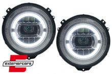Full LED prednji farovi Facelift 2018 dizajn (chrome) / Mercedes G-klasa W463 (2005-2017)