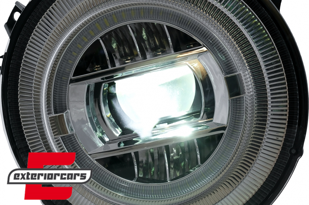 Full LED prednji farovi Facelift 2018 dizajn (chrome) / Mercedes G-klasa W463 (2005-2017) - Slika 10